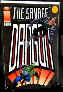 lot 77 image: The Savage Dragon #5  1993 Image Comic Erik Larsen NMMT