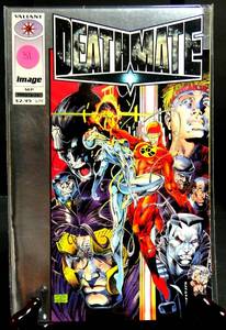 lot 81 image: Image Comics Deathmate Prologue. 1993. Valiant. Silver foil cover