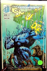 lot 82 image: Sludge #3 (Dec 1993, Malibu Ultraverse) Break-Thru Gerber, Aaron Lopresti $7