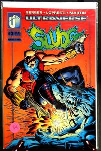 lot 84 image: VINTAGE 1993 MALIBU COMICS ULTRAVERSE SLUDGE #2  UNREAD