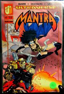 lot 91 image: FIRST EDITION - MANTRA #1 FIRST APPEARANCE ULTRAVERSE MALIBU 1993 NICE