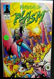 lot 100 image: Warriors of Plasm #4 1993 Defiant Comic Book 209 NMMT
