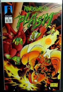 lot 101 image: Warriors of Plasm #3 Comic Book Defiant 1993  NMMT
