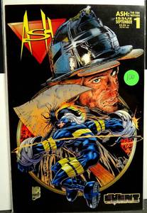 lot 106 image: FIRST EDITION - ASH THE FIRE WITHIN # 1 - COMIC - 1996 NMMT