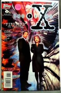 lot 124 image: The X-Files #6  NEAR MINT NM  1995 Topps Comics UNREAD
