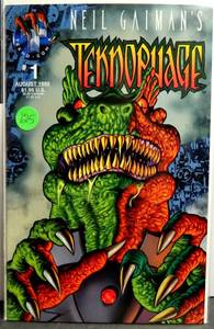 lot 125 image: FIRST EDITION - Neil Gaimans Teknophage #1  August 1995  Tekno Comix $10
