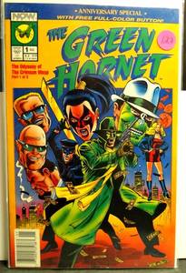 lot 127 image: The Green Hornet #1 - Now Comics - 1992 - Comic Book - NEWSTAND EDITION $10