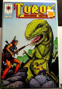 lot 129 image: Turok Dinosaur Hunter (1993 series) #8 Valiant comics - VFNM $6