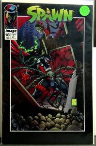 lot 137 image: 1994 SPAWN 18 TODD MCFARLANE CAPULLO REDEEMER - NM