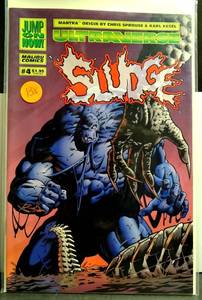 lot 138 image: 1994 MALIBU COMICS ULTRAVERSE SLUDGE #4  UNREAD $6