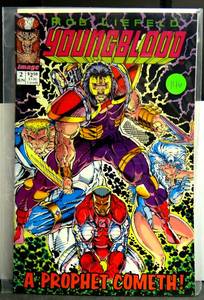 lot 146 image: Youngblood # 2 Image Comics 1992 Key Issue 1st appearance Prophet Shadowhawk  $8
