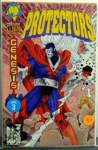 lot 147 image: Protectors #13 Genesis Part 3 1993 Comic Malibu Comics