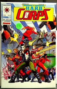 lot 155 image: HARD Corps #5 Comic Defense variant Vg Valiant 1993