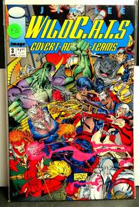 lot 158 image: WILDCATS JAN #3 IMAGE COMIC BOOK 1993 UNREAD