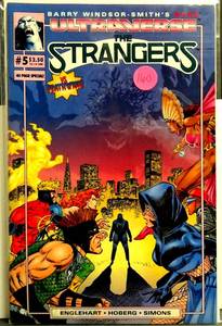 lot 160 image: The Strangers #5 (Oct 1993, Malibu Ultraverse) Flip-Book Rune Cover G Smith