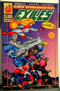lot 186 image: Exiles #2 September 1993 Malibu Comics ULTRAVERSE NMMT