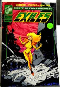 lot 188 image: Exiles #4 Fatal Flaws 1993 Ultraverse Malibu Comics NMMT