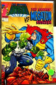 lot 191 image: FIRST EDITION - THE SAVAGE DRAGON Vs THE SAVAGE MEGATON MAN #1 (1993) 1ST APPEARANCE SHE-DRAGON