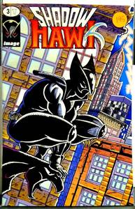 lot 195 image: Shadowhawk #3 (Dec 1992, Image) Glow In Dark Cover NMMT