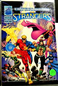 lot 197 image: FIRST EDITION - THE STRANGERS #1 ULTRA LIMITED EDITION Ultraverse Comic Book NM June 1993