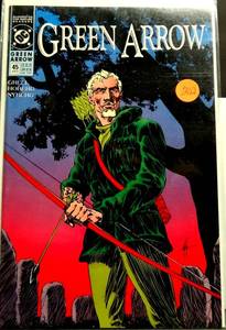 lot 202 image: VINTAGE Green Arrow 1988 series # 45 near mint comic book