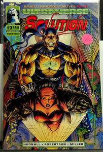 lot 206 image: THE SOLUTION #2 OCT 1993 The Hunted Ultraverse Malibu Comics NM $7