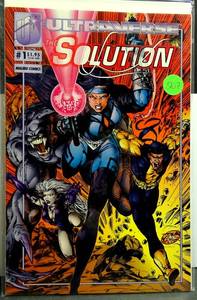 lot 207 image: FIRST EDITION - THE SOLUTION #1 SEPT 1993 The Hunted Ultraverse Malibu Comics NM $7