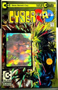 lot 218 image: 1992 CYBERRAD #1 (2nd Series One Shot) CONTINUITY COMICS VFNM