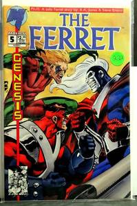lot 222 image: The Ferret #5 - 2nd Series - Malibu Comics - 1993 - Comic Book NMMT