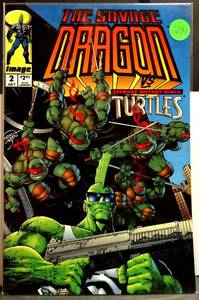 lot 234 image: DUAL ISSUE - SAVAGE DRAGON # 2  VANGUARD # 0 - COMIC - 1993 NMMT $10
