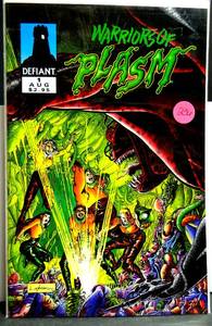 lot 236 image: FIRST EDITION - Warriors of Plasm #1 (August 1993, Defiant Comics)