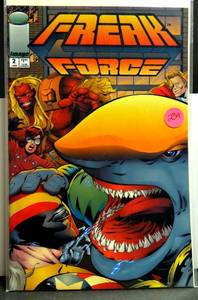 lot 239 image: Freak Force #2 (Jan 1994, Image) Erik Larsen Keith Giffen Victor Bridges $6