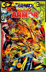 lot 241 image: Armor #2 (May 1993, Continuity) Deathwatch 2000 NMMT $7