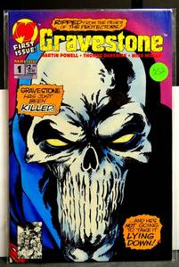 lot 252 image: FIRST EDITION - Gravestone #1 (Malibu 1993) 1st Solo Series NMMT