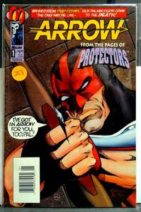 lot 253 image: FIRST EDITION - ARROW #1 (Oct 1992, Malibu Comics) FROM THE PAGES OF PROTECTORS