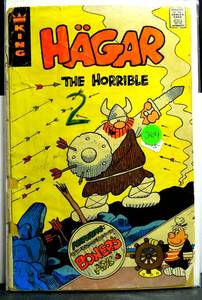 lot 264 image: Vintage 1977 KING Comic HAGAR THE HORRIBLE R-09 (Featuring BONERS ARK Story