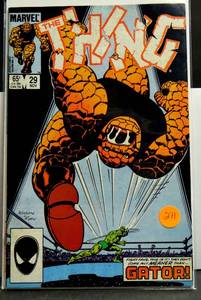 lot 271 image: VINTAGE Marvel Comic The THING (29 Nov 1985, Marvel) $11