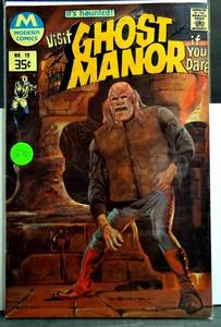 lot 276 image: Ghost Manor #19 Pat Boyette Cover Joe Gill 1974 Charlton Comics NMMT