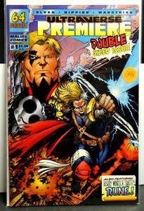 lot 298 image: FIRST EDITION - Ultraverse Premiere #1 Double Sized Issue 64 pages  (Malibu Comics)  (Jan 1994)