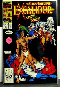 lot 308 image: Marvel Excalibur Comic #19 Feb 1990 Cross Time Caper NMMT