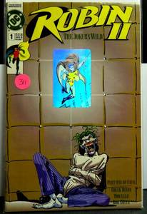lot 311 image: FIRST EDITION - HOLOGRAM Robin II The Jokes Wild Part One Of Four Vol. 1 - 1991 $$$