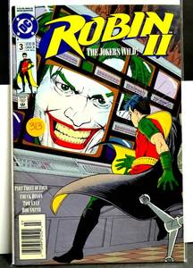lot 313 image: Robin II (2) the Jokers Wild (1991) DC - #3, Newsstand Edition $6