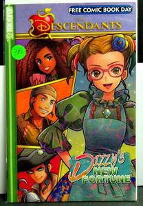 lot 315 image: FIRST EDITION - DESCENDANTS DIZZYS NEW FORTUNE FREE COMIC BOOK DAY (2019 Series) #1