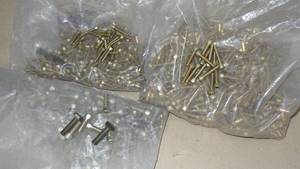 lot 45 image: Large Lot of Screws & Bolts, Different StylesSizes (As Shown)