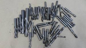 lot 109 image: Approx 50 High Speed Carbide Milling Bits