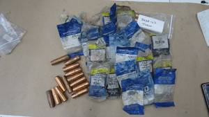 lot 195 image: Large Lot of MIG & Plasma Cutting Consumables, Over 75 Pieces