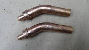 lot 198 image: LOt of 2 Victor Series 1 Cutting Tips, 0330-0179 6-1-218