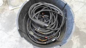 lot 217 image: Large Lot of Misc. MIG & Plasma Cutting Hoses & Torches