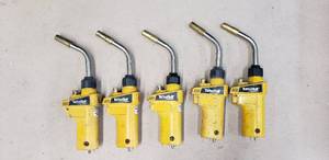 lot 79 image: Lot of 5 TurboSkill by TurboTorch Self-Lighting Hand Torches