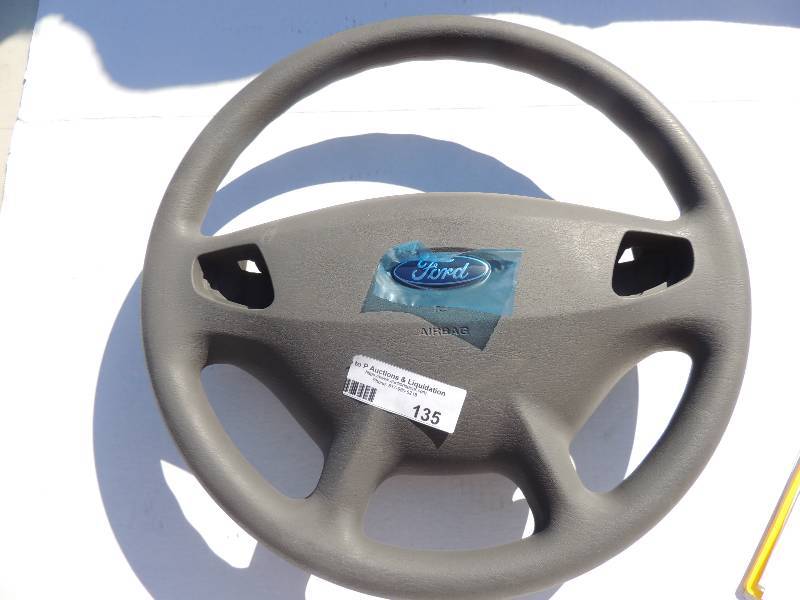 lot 135 image: Grey steering wheels qty 8...